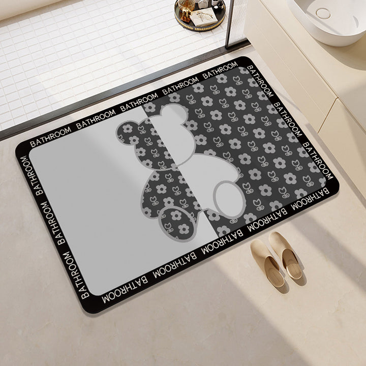 Cute Cartoon Character Bath Mat Stornfield
