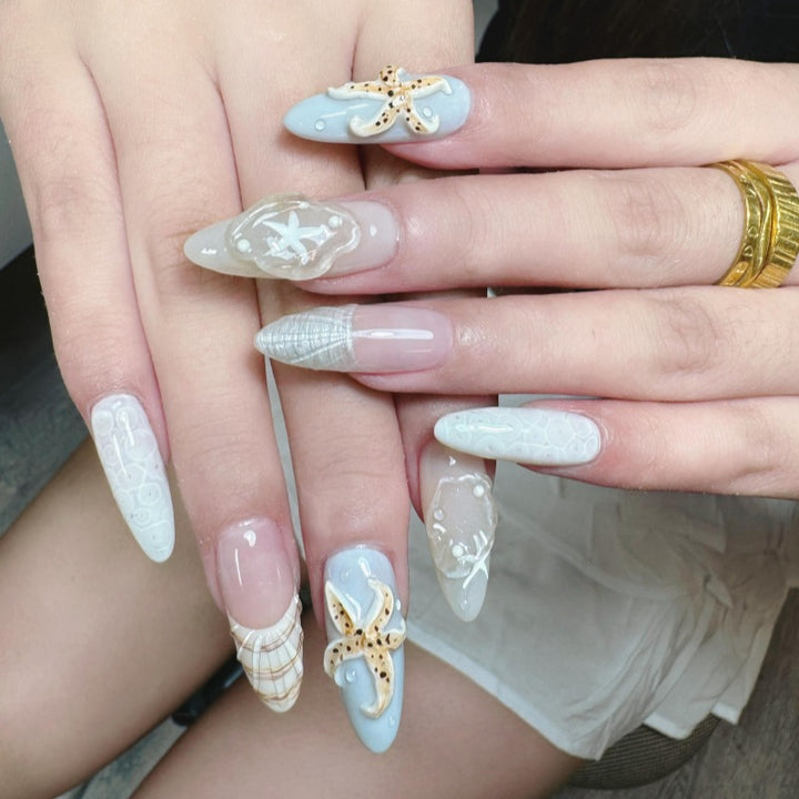 Decorative Press-On Nails Stornfield