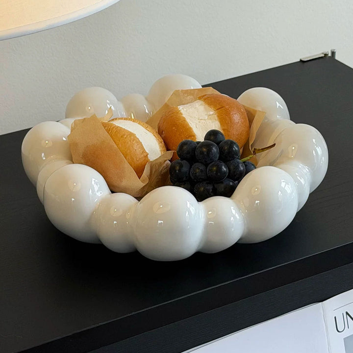 Decorative Bubble-Shaped Serving Bowl for Home Decor