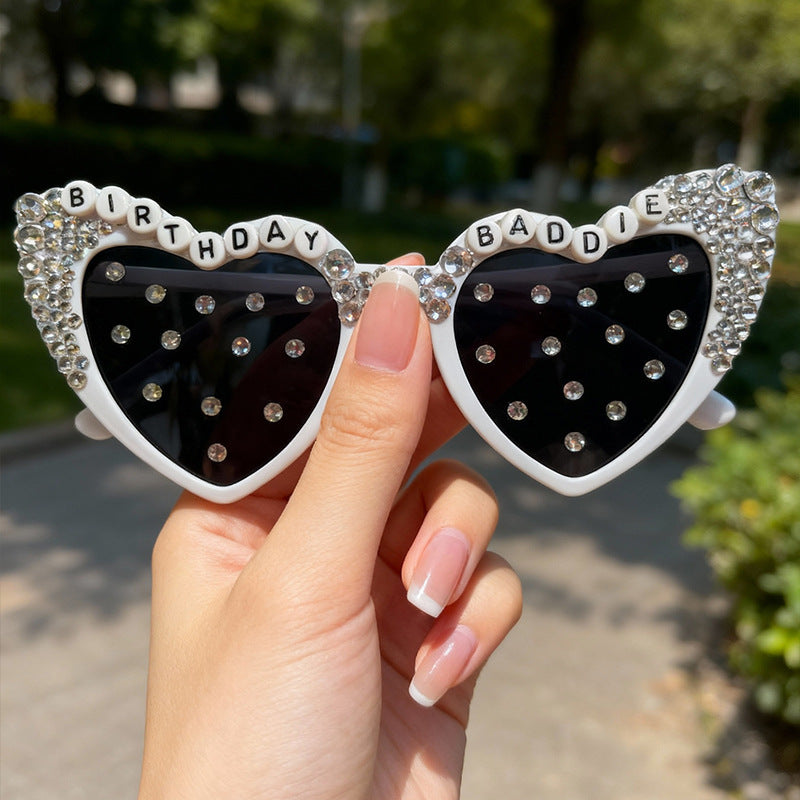 Bridal Heart-Shaped Sunglasses Stornfield