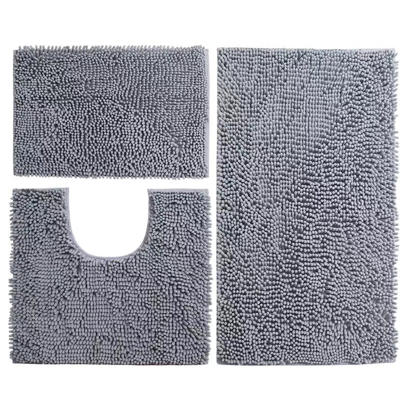 Luxurious Microfiber Bathroom Mat Set Stornfield