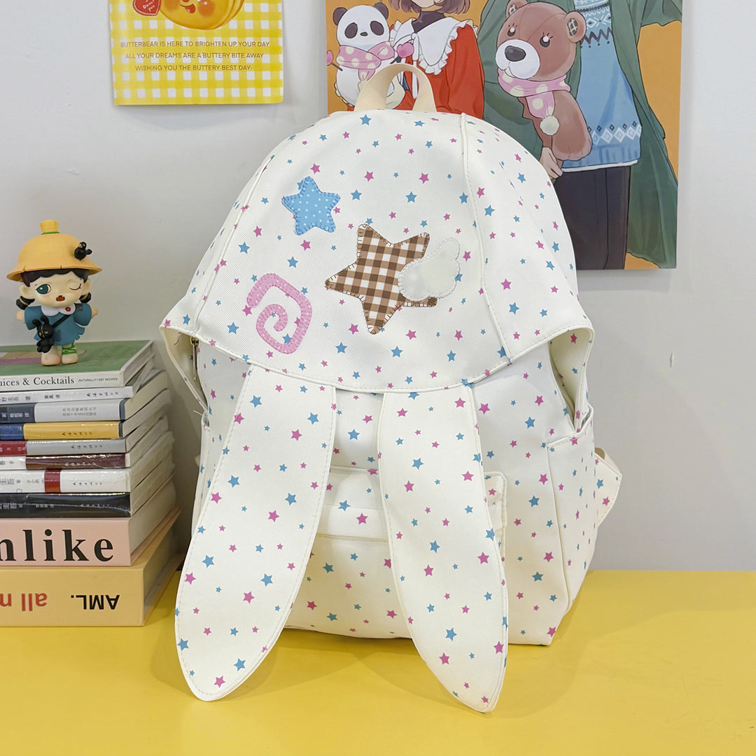 Cute Bunny-Ear Decorative Backpack Stornfield