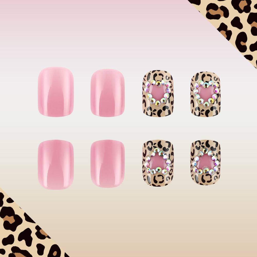 Decorative Nail Art Set with Leopard Patterns Stornfield