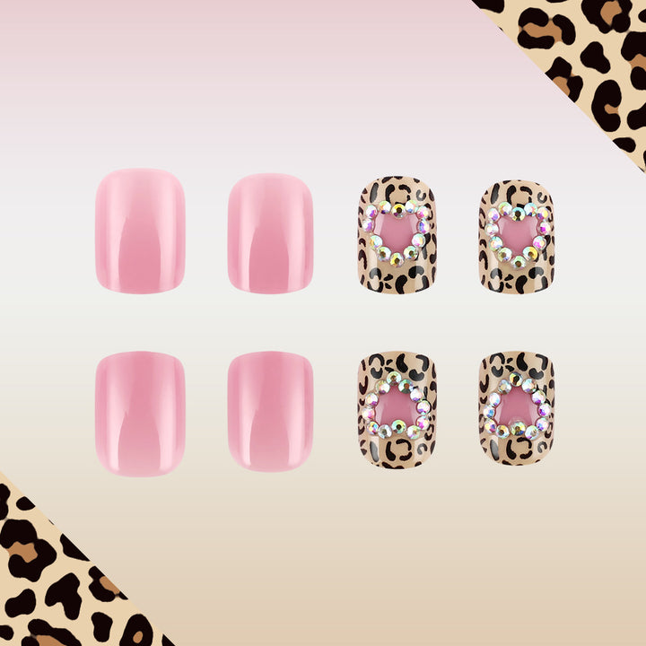 Decorative Nail Art Set with Leopard Patterns Stornfield