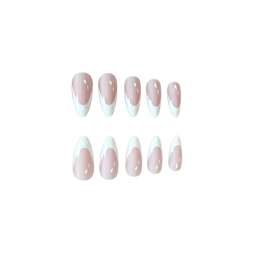 Elegant French Tip Acrylic Nail Enhancements Stornfield 1789915431