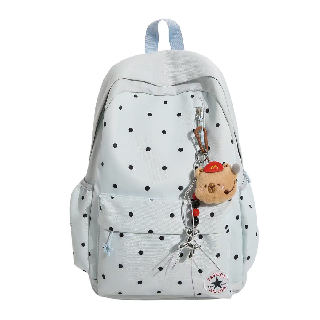 Polka Dot Embellished Backpack Stornfield
