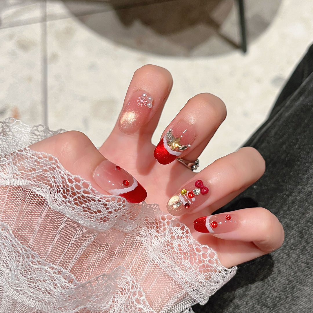 Themed Decorative Press-On Nail Art Stornfield