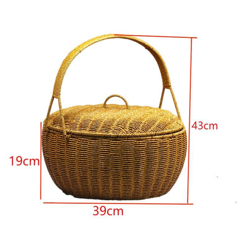 Handmade Woven Storage Basket Stornfield
