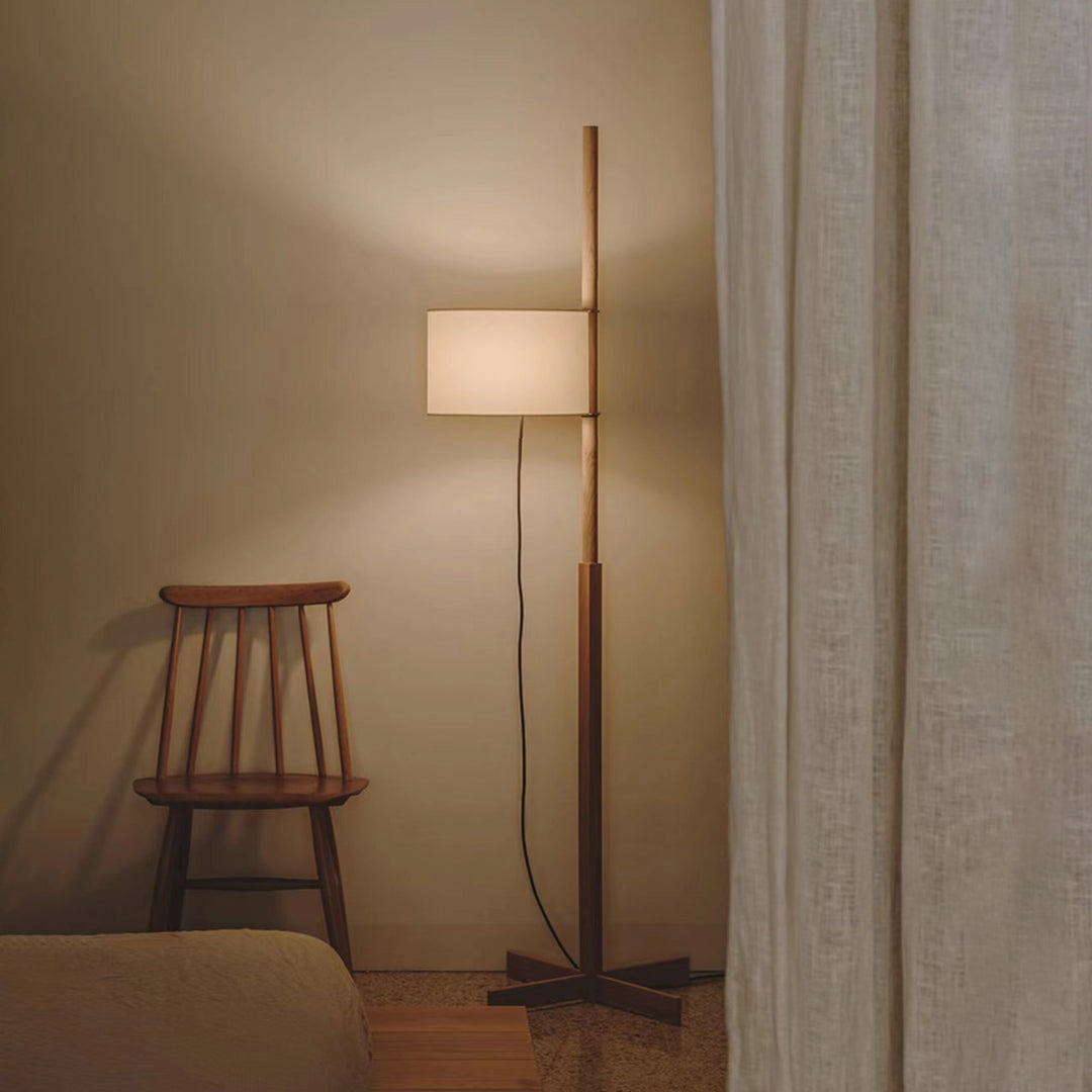 Modern Minimalist Floor Lamp with Adjustable Shade