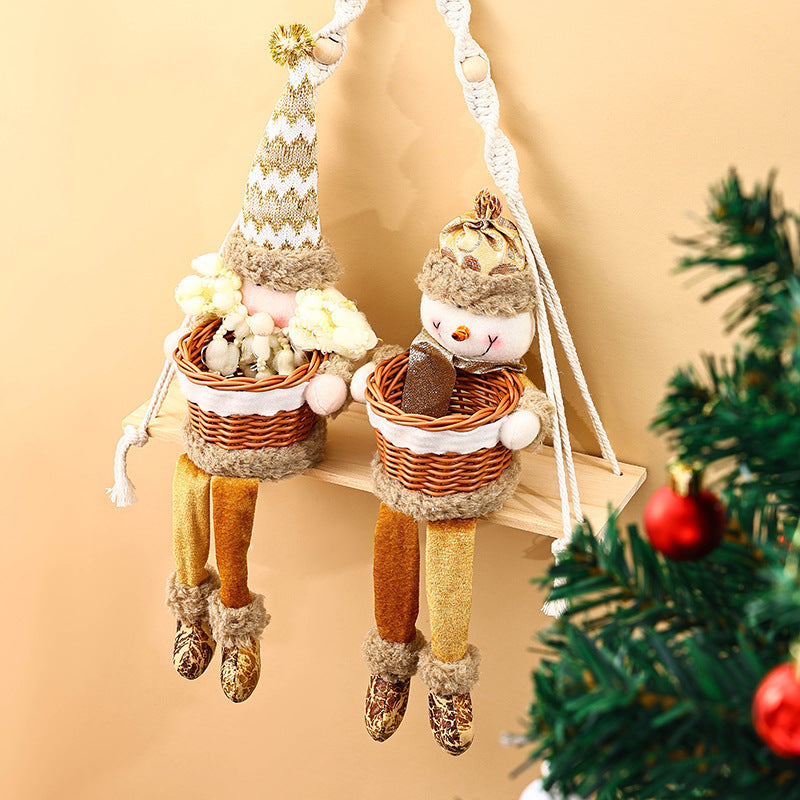 Decorative Snowman Hanging Decoration Stornfield