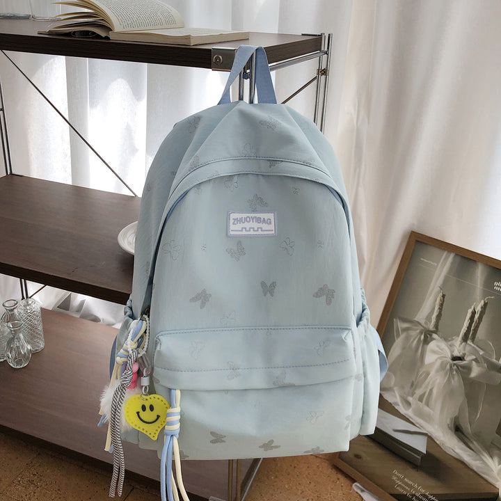 Butterfly Print Casual Backpack Stornfield