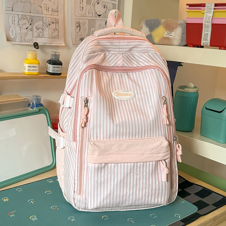 Stylish Striped Backpack Stornfield