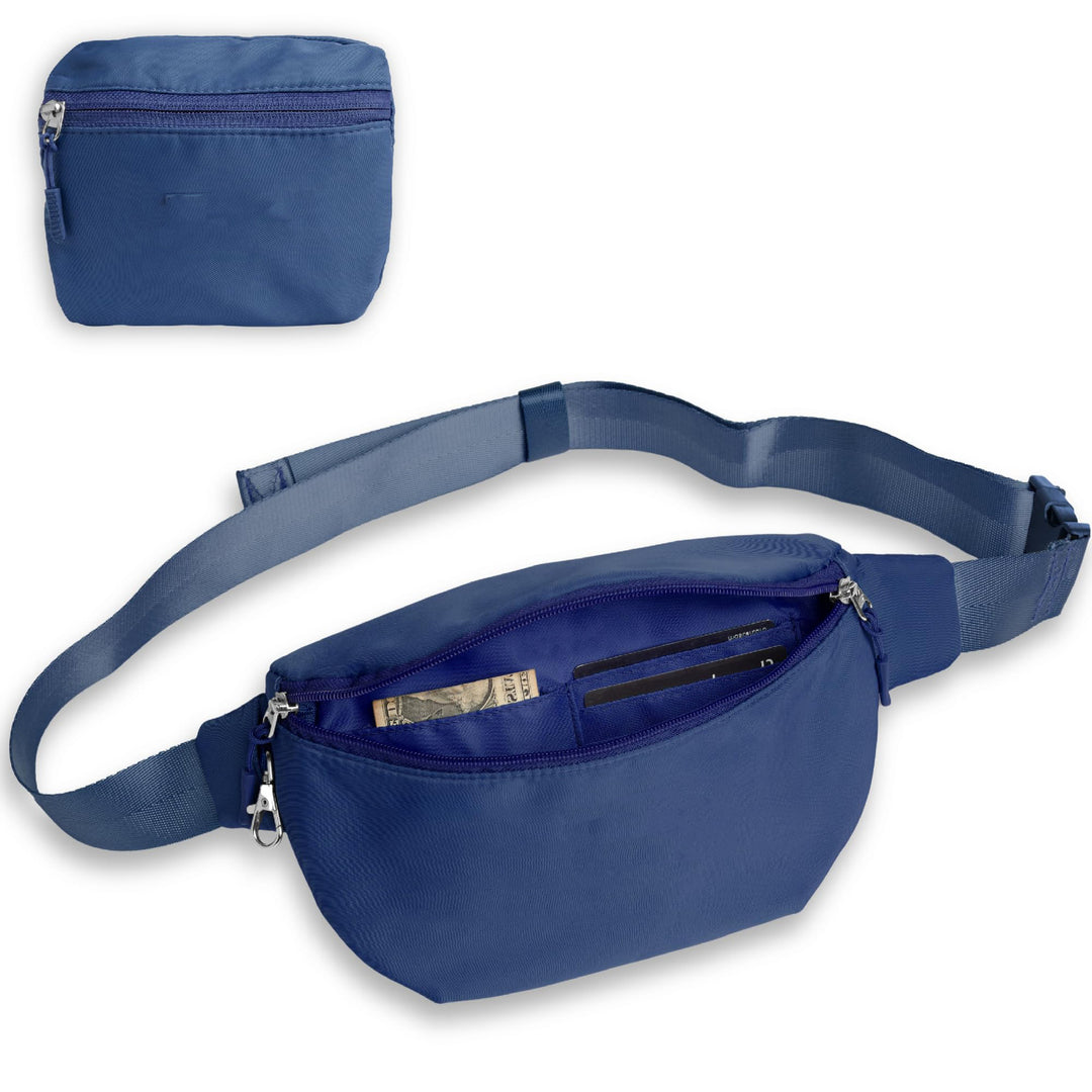 Unisex practical waist bag with multiple compartments Stornfield