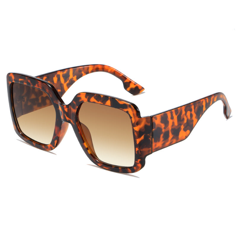 Women modern square sunglasses with mirror lenses Stornfield