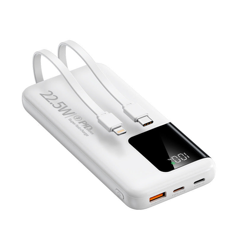 Power bank with dual fast charging ports and digital capacity display Stornfield