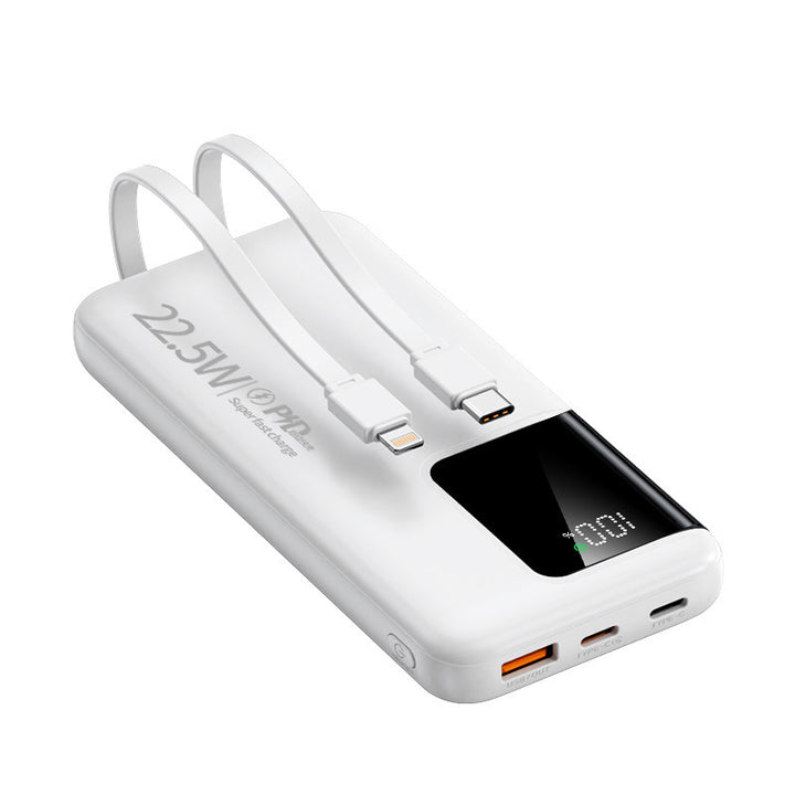 Power bank with dual fast charging ports and digital capacity display Stornfield