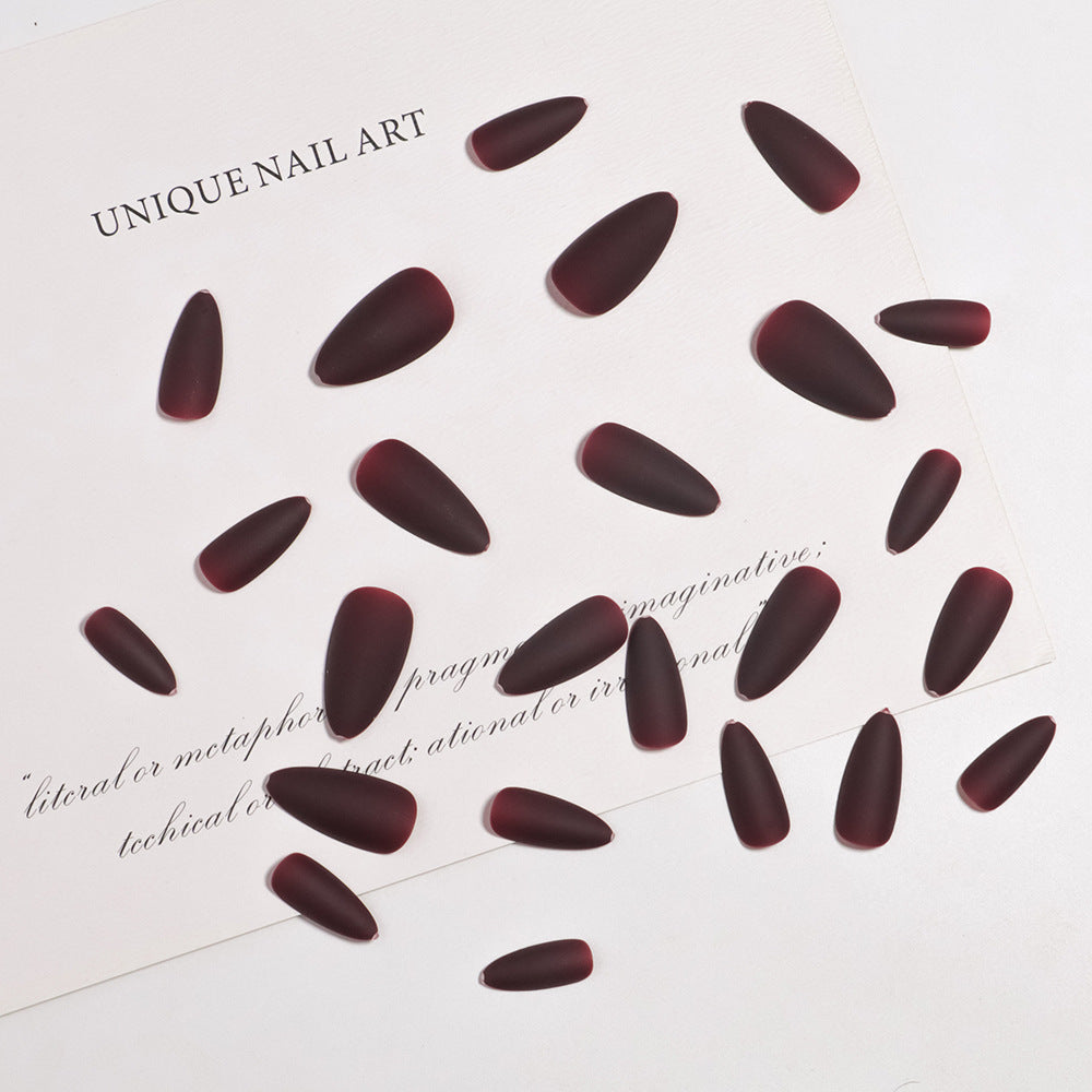 Matte Stiletto Press-On Nail Tips Stornfield