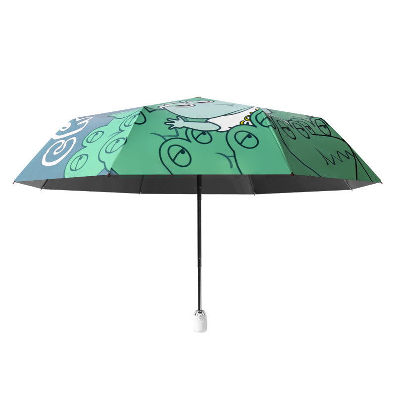 Ladies funny folding umbrella with animal motifs Stornfield