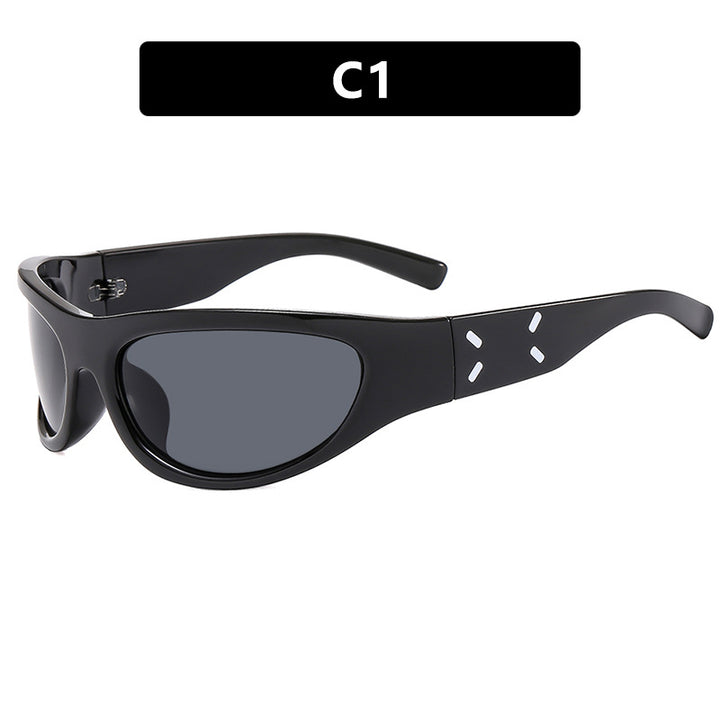 Women's sports sunglasses with ergonomic design and polarized lenses Stornfield