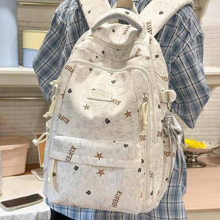 Playful Illustrated School Backpack Stornfield
