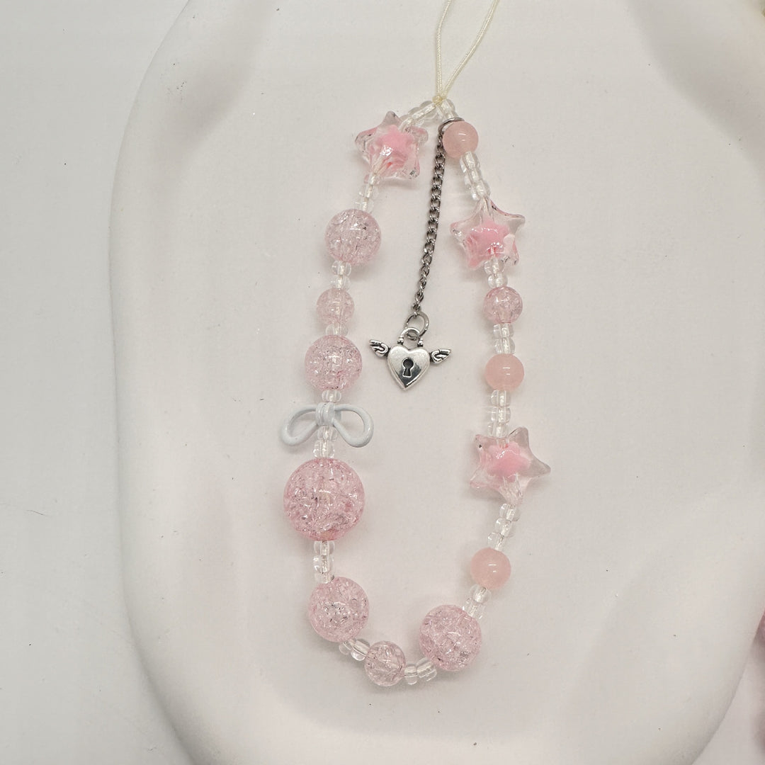 Rhinestone Beaded Charm Necklace Stornfield