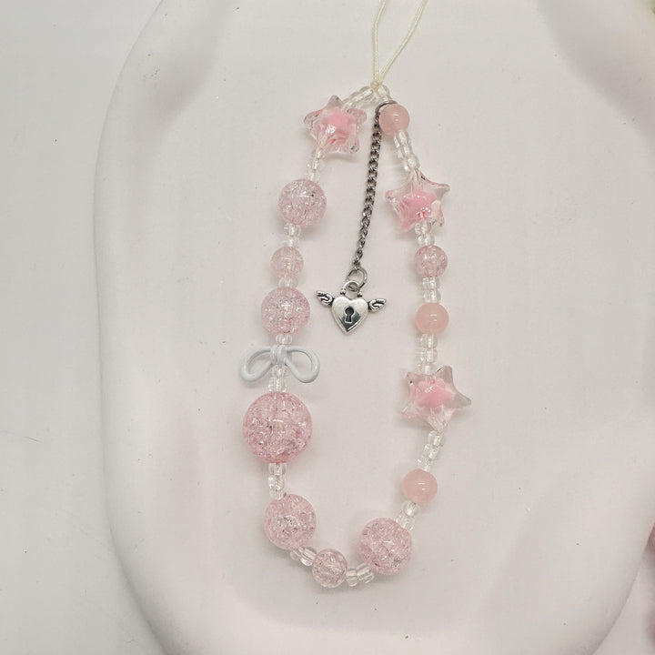 Rhinestone Beaded Charm Necklace Stornfield