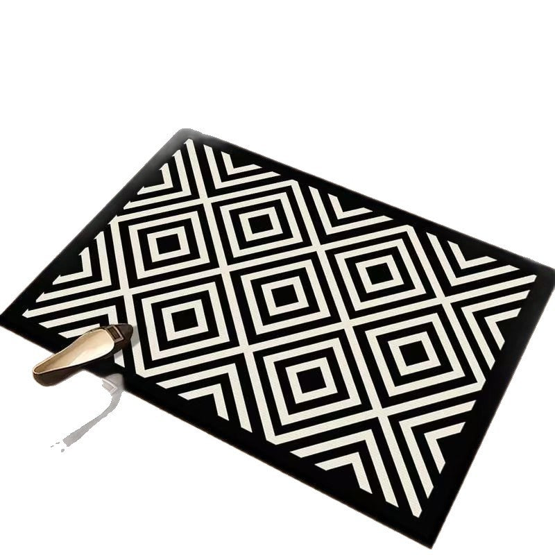 Decorative Geometric Pattern Floor Mat