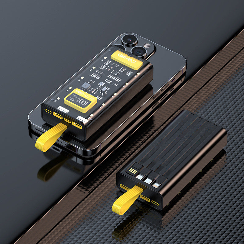 Portable power bank with state-of-the-art charging insight and USB-C support Stornfield