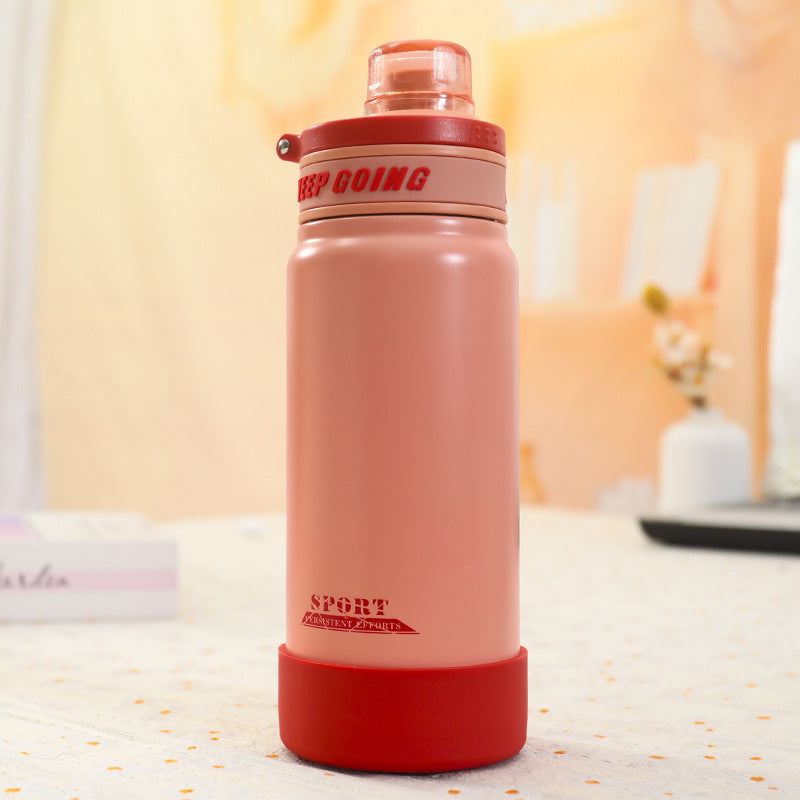 Insulated sports drinking bottle with leak-proof lid Stornfield