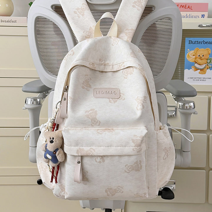 Adorable Floral Patterned Backpack