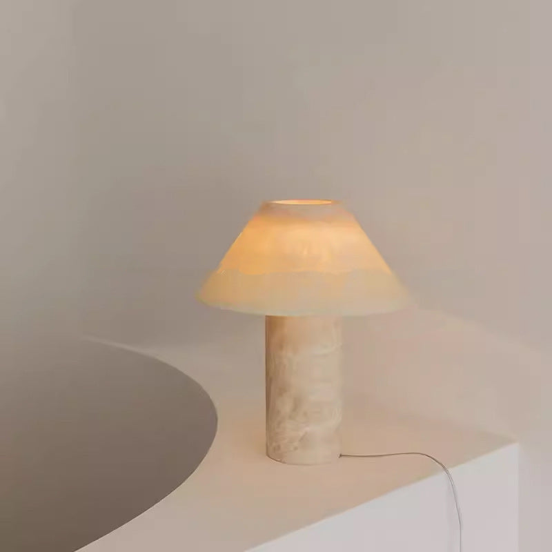Artistic Alabaster Table Lamp