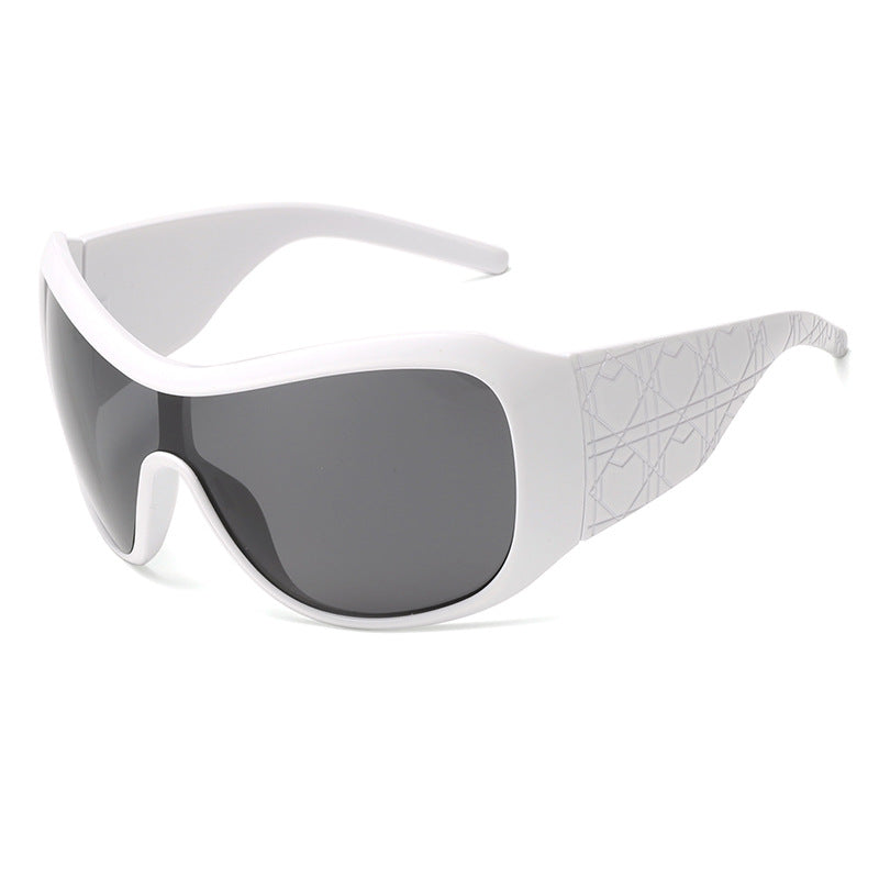 Men's Sporty Wraparound Sunglasses Stornfield