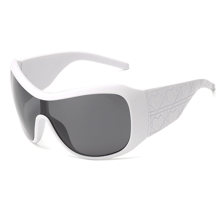 Men's Sporty Wraparound Sunglasses Stornfield
