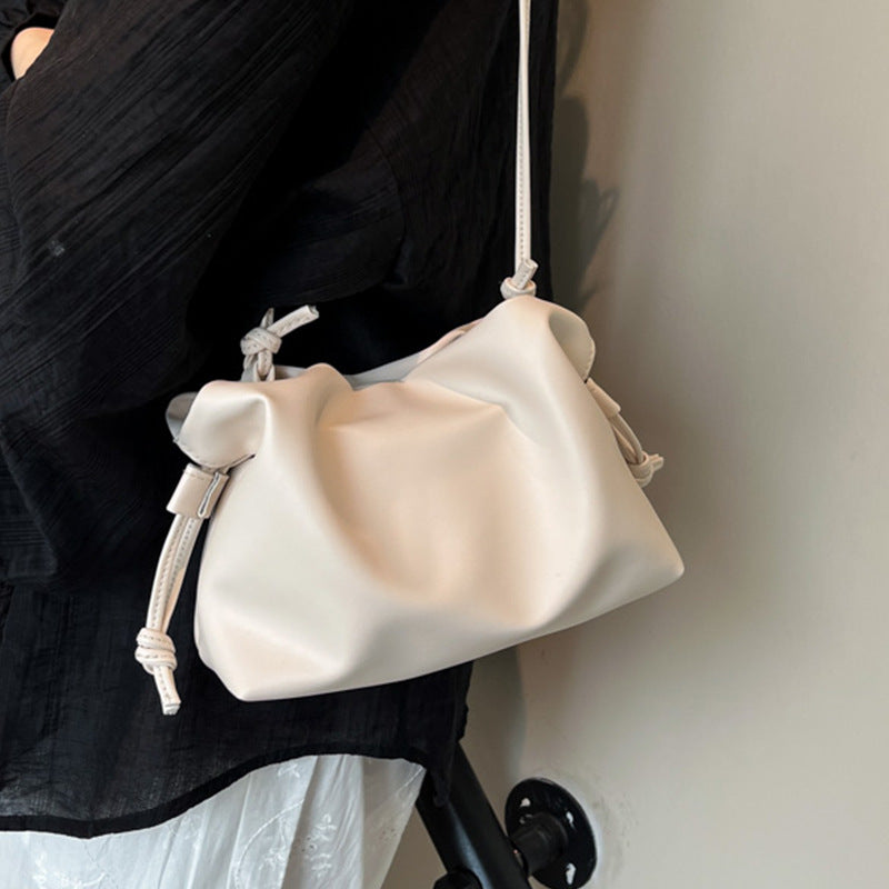 Minimalist Knotted Handheld Satchel