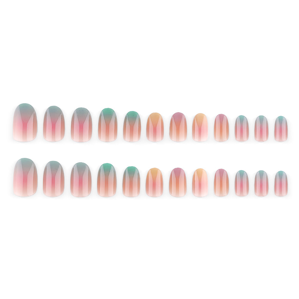 Artificial nail tips with gradient Stornfield