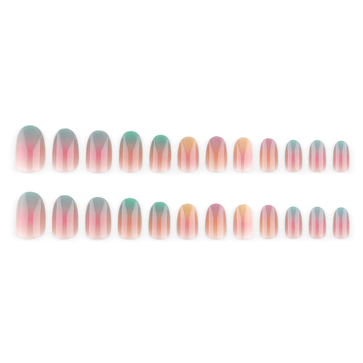 Artificial nail tips with gradient Stornfield