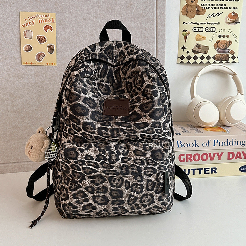 Stylish Animal Print Backpack Stornfield