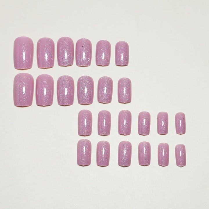 Glamorous Glittery Press-On Nail Tips Stornfield