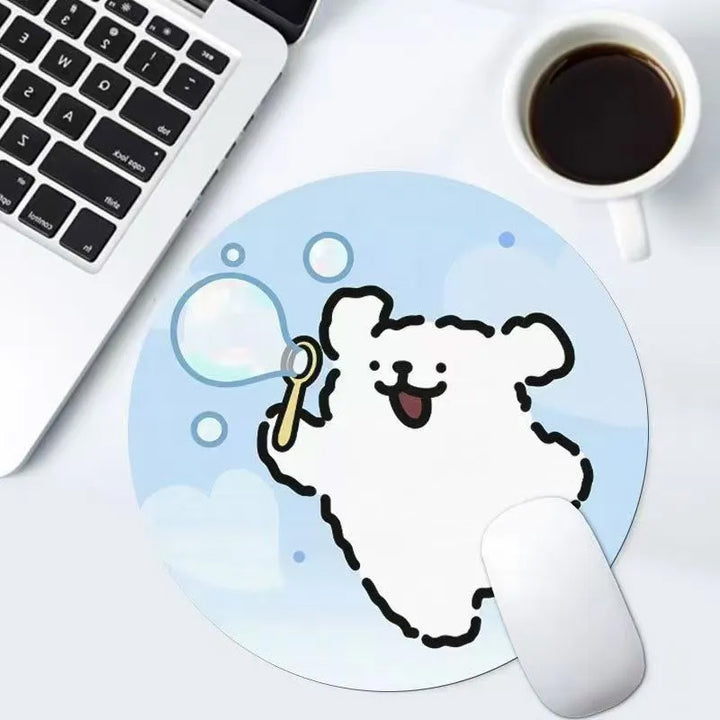 Cute Graduate Bear Mouse Pad