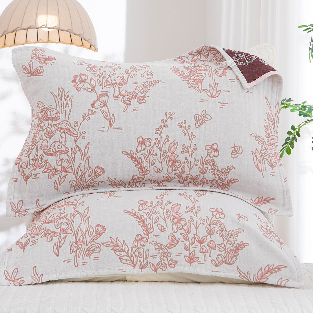 Women Decorative Pillow with Floral Pattern and High-Quality Cotton Stornfield