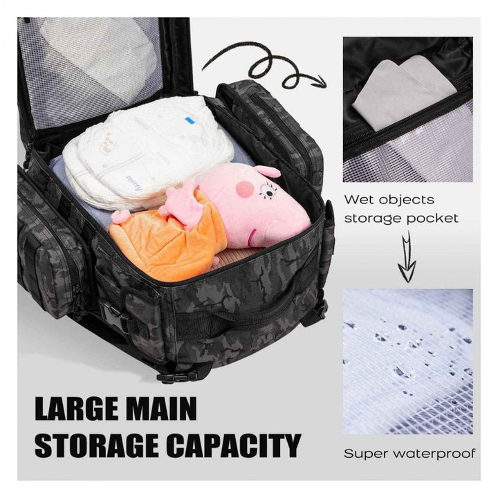 Tactical Backpack with Multifunctional Compartments Stornfield