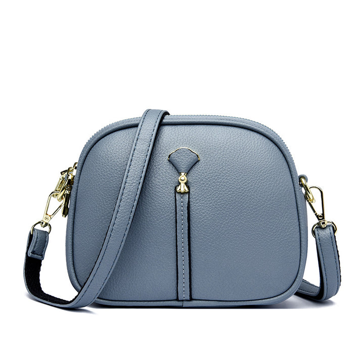 Elegant Textured Crossbody Handbag