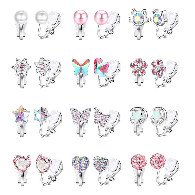Charming Clip-On Earrings Set Stornfield