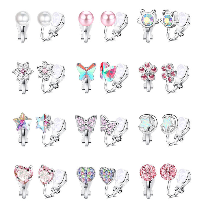 Charming Clip-On Earrings Set Stornfield