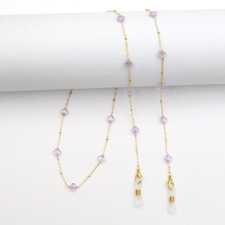 Elegant Crystal-Designed Eyewear Chain Stornfield