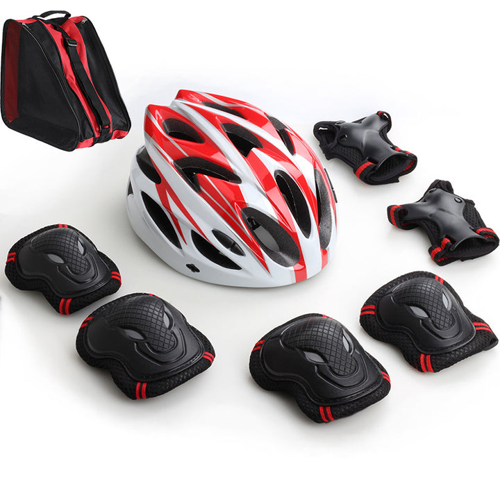 Safety Helmet and Protective Gear Set Stornfield