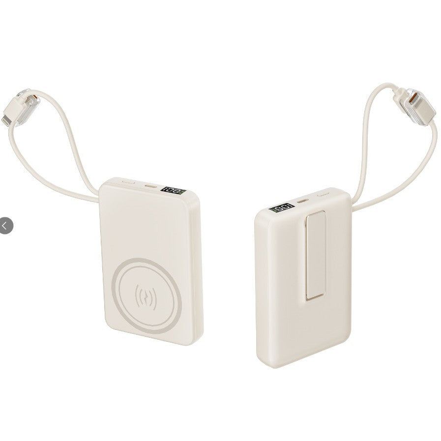 Compact power bank with integrated LCD display Stornfield