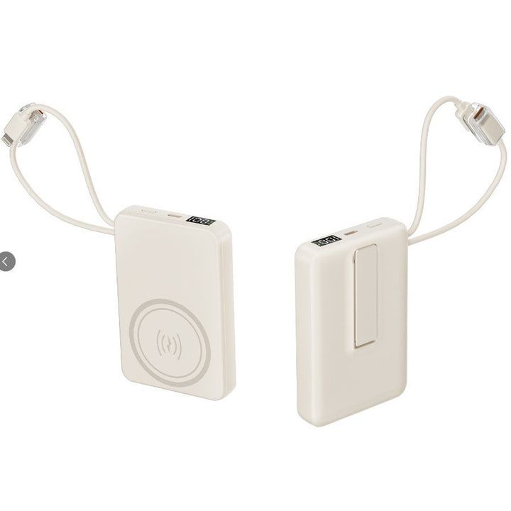 Compact power bank with integrated LCD display Stornfield