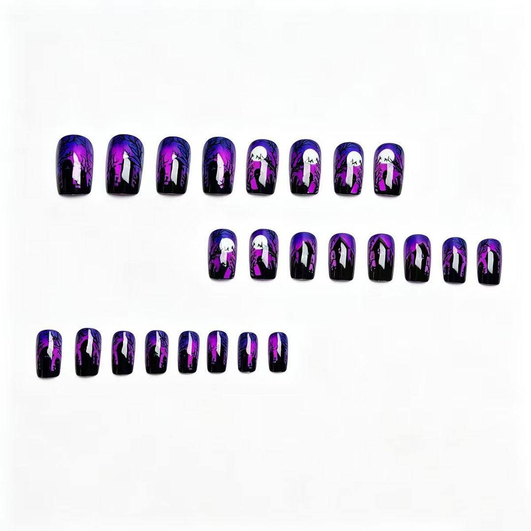 Artificial nails in mystical Halloween style Stornfield