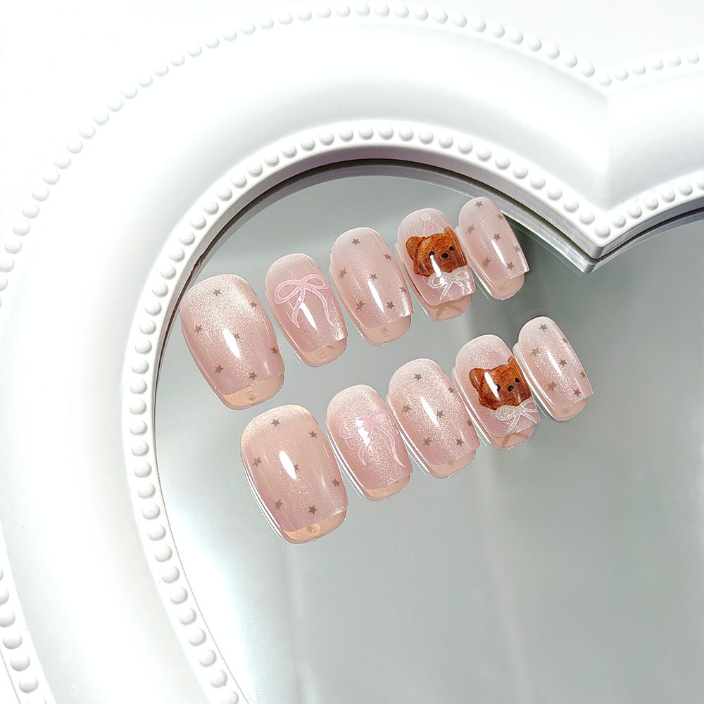 Exquisite Nail Art with Cute Dog Movie Motifs Stornfield